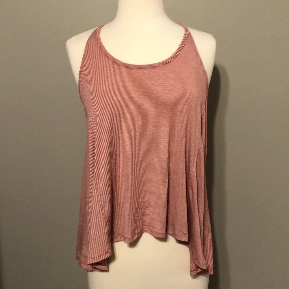 stripped tank top